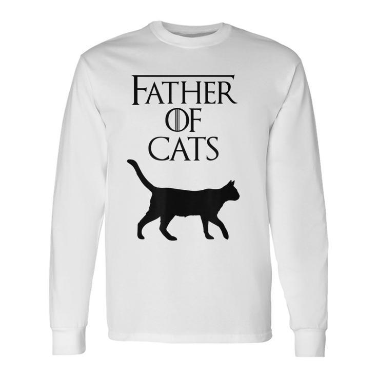 Father Of Cats Fur Dad Cat Lover S500191 Long Sleeve T-Shirt T-Shirt