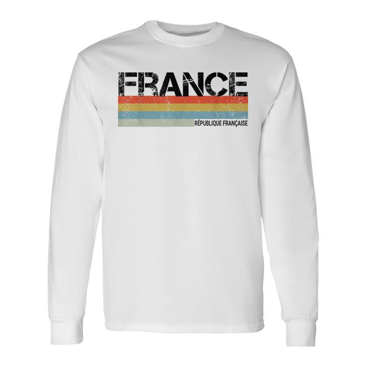 France And French Long Sleeve T-Shirt