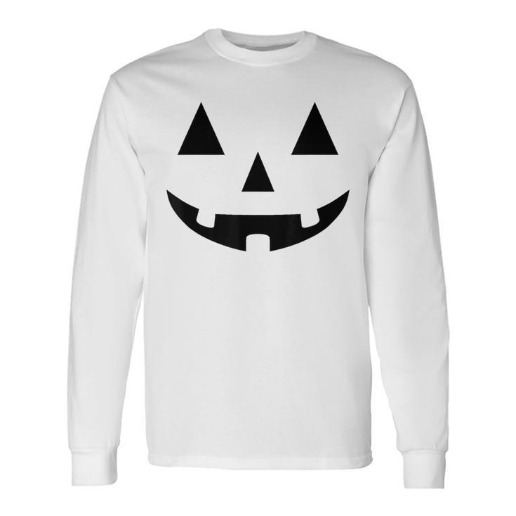 Jack O' Lantern Pumpkin Costumes For Halloween Long Sleeve T-Shirt