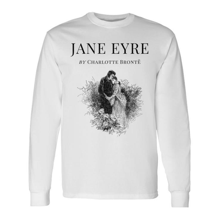 Jane Eyre Charlotte Bronte Cover Title Page Long Sleeve T-Shirt