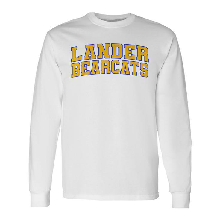 Lander University Bearcats 02 Long Sleeve T-Shirt - Thegiftio
