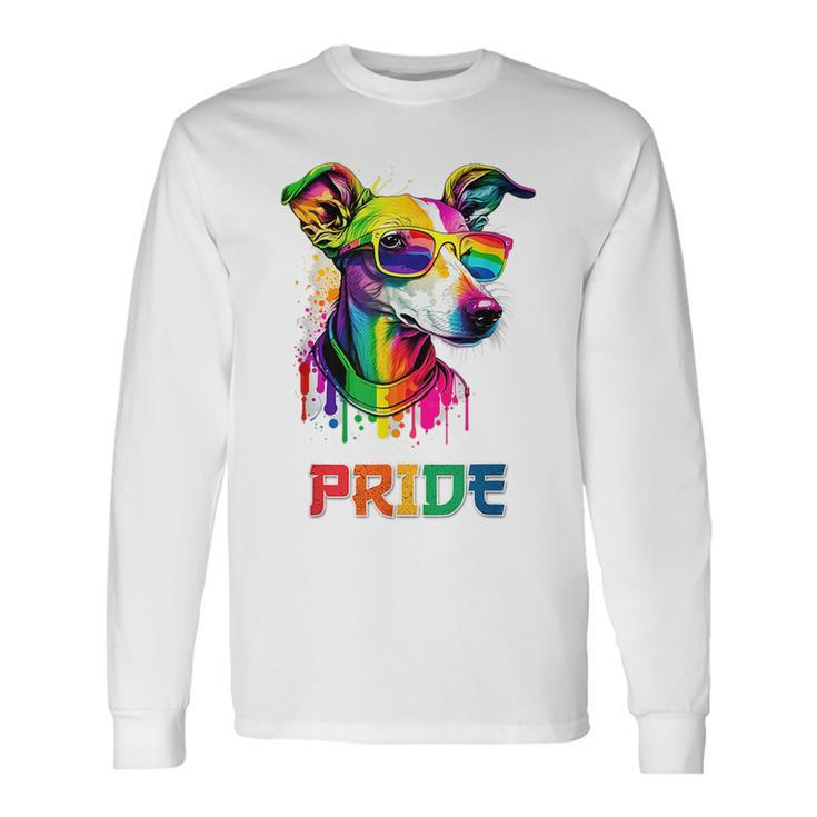 Lgbt Lesbian Gay Pride Italian Greyhound Dog Long Sleeve T-Shirt T-Shirt