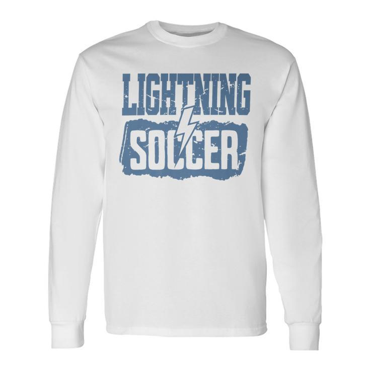 Lightning Soccer Team Long Sleeve T-Shirt