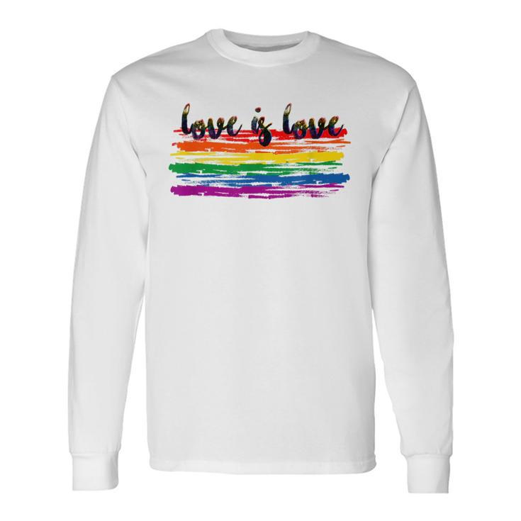 Love Is Love Gay Pride Parade 2020 Long Sleeve T-Shirt