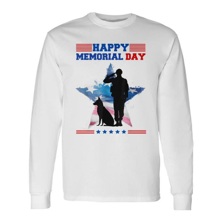 Memorial Day Remember The Fallen Happy Memorial Day Long Sleeve T-Shirt Gifts ideas