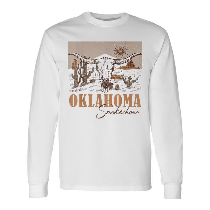 Oklahoma Smoke Show Oklahoma Smokeshow Western Country Long Sleeve