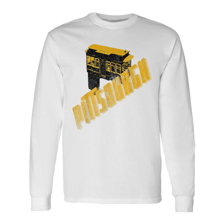 Pittsburgh Incline Sl City Pride Vintage Long Sleeve T-Shirt T-Shirt