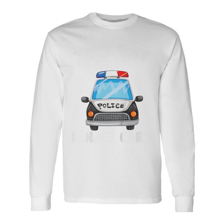 Police Officer This Boy Loves Police Cars Toddler Long Sleeve T-Shirt