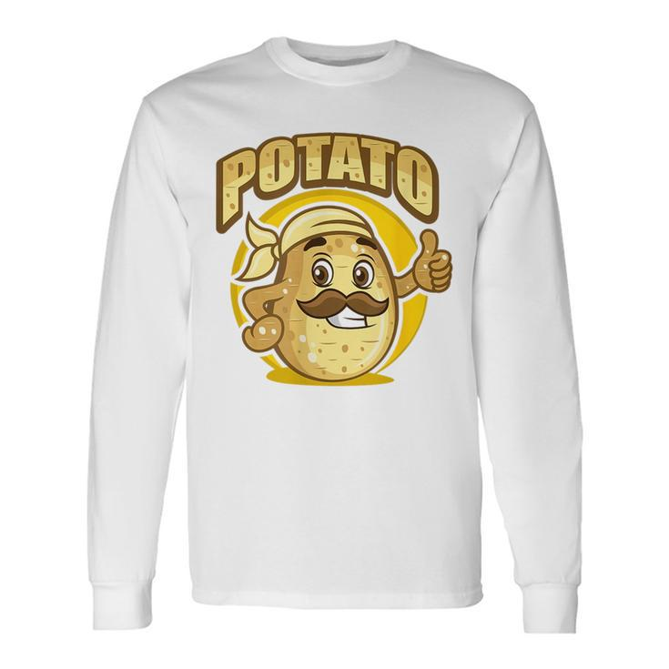Potato With An E Long Sleeve T-Shirt