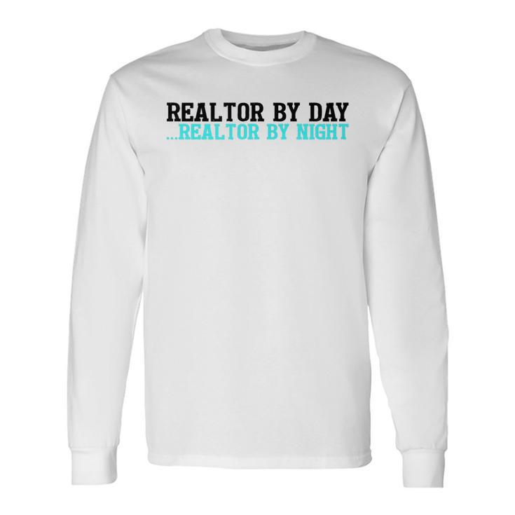 Realtor By Day Witch By Night Halloween Long Sleeve T-Shirt T-Shirt