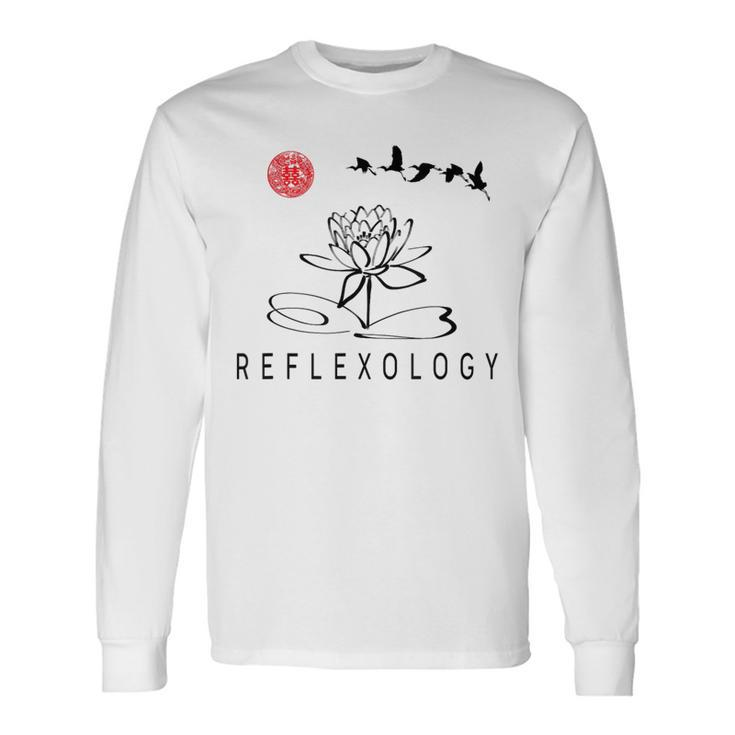 Reflexology Practitioner Reflexology Beginner Long Sleeve T-Shirt