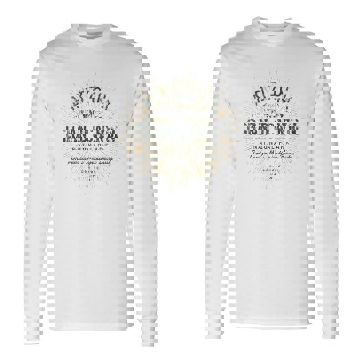 Retro Style Vintage Grand Canyon National Park Long Sleeve T-Shirt