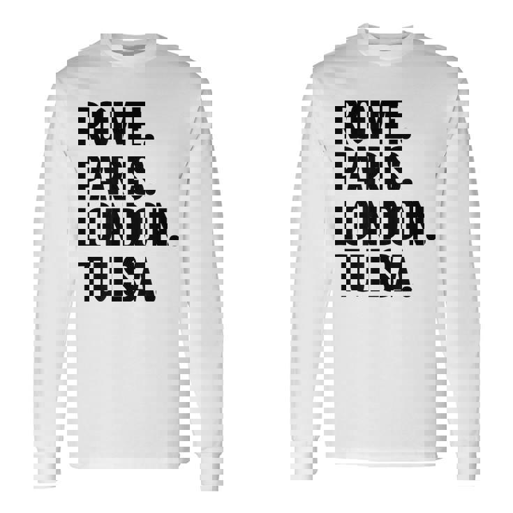 Paris To London - Travel T-Shirt - White Paris To London - Travel T-Shirt - White