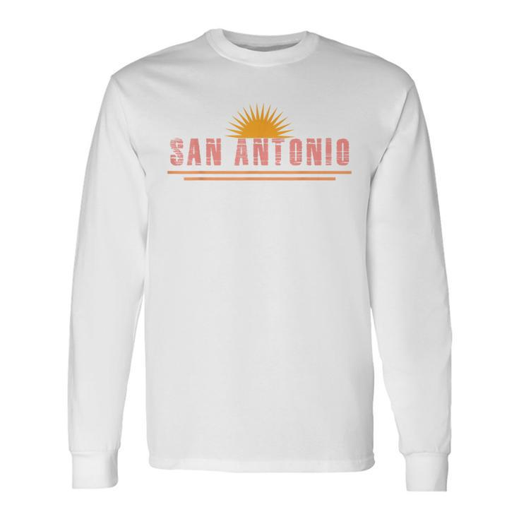 San Antonio Texas Souvenir Long Sleeve T-Shirt