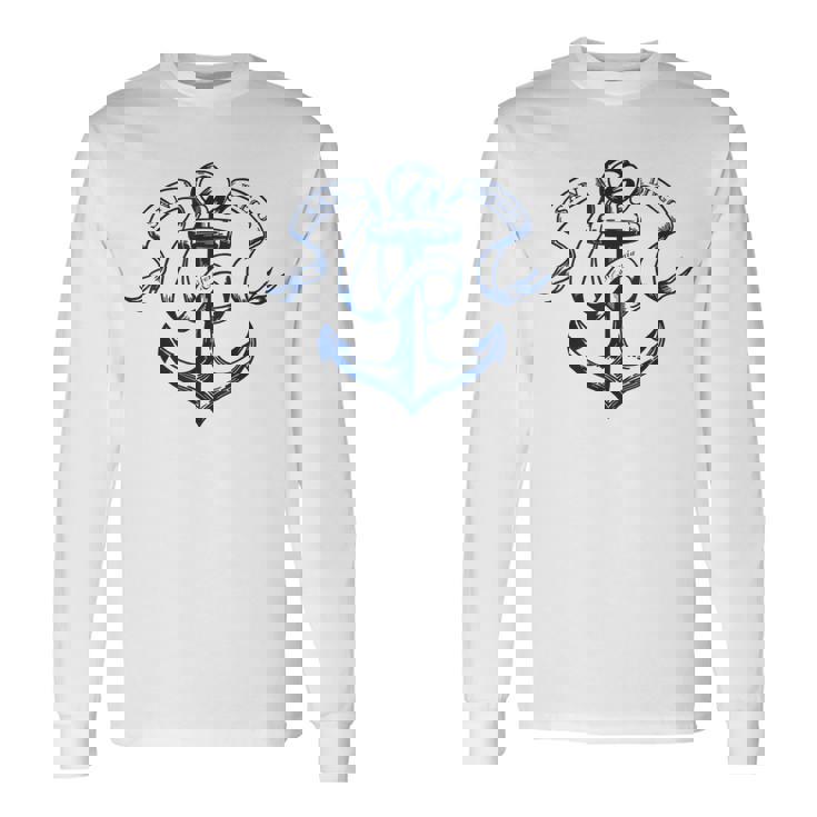 San Diego Souvenir Anchor Vintage Long Sleeve T-Shirt T-Shirt