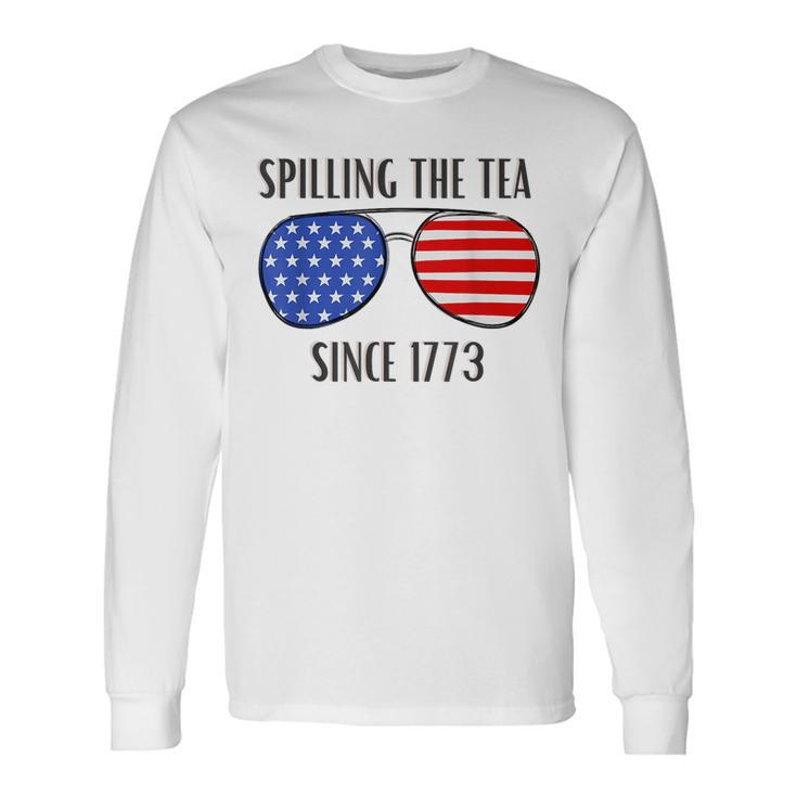 Spilling The Tea Long Sleeve T-Shirt