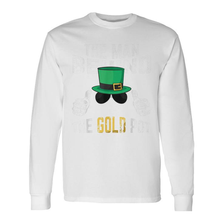 St Patricks Day Pregnancy For Gold Pot Dad To Be Long Sleeve T-Shirt T-Shirt
