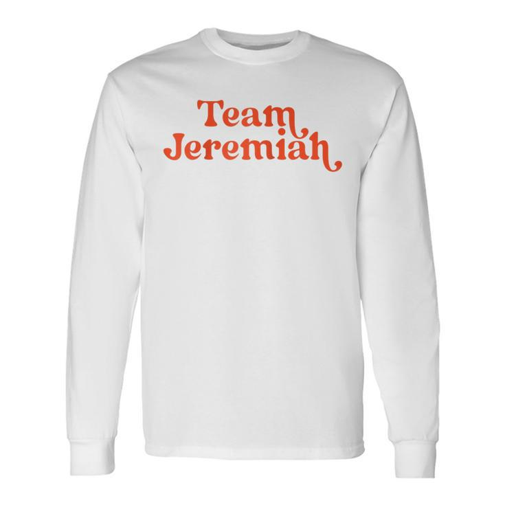 The Summer I Turned Pretty Team Jeremiah Long Sleeve T-Shirt