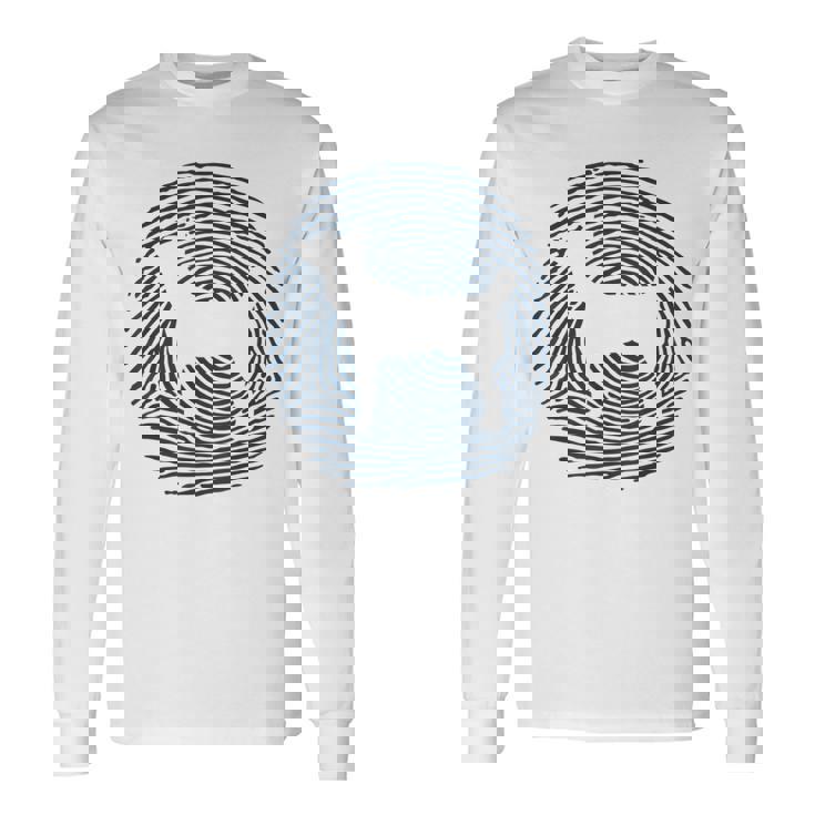 Tahltan Bear Dog Dna I Fingerprint Tahltan Bear Dog Long Sleeve T-Shirt