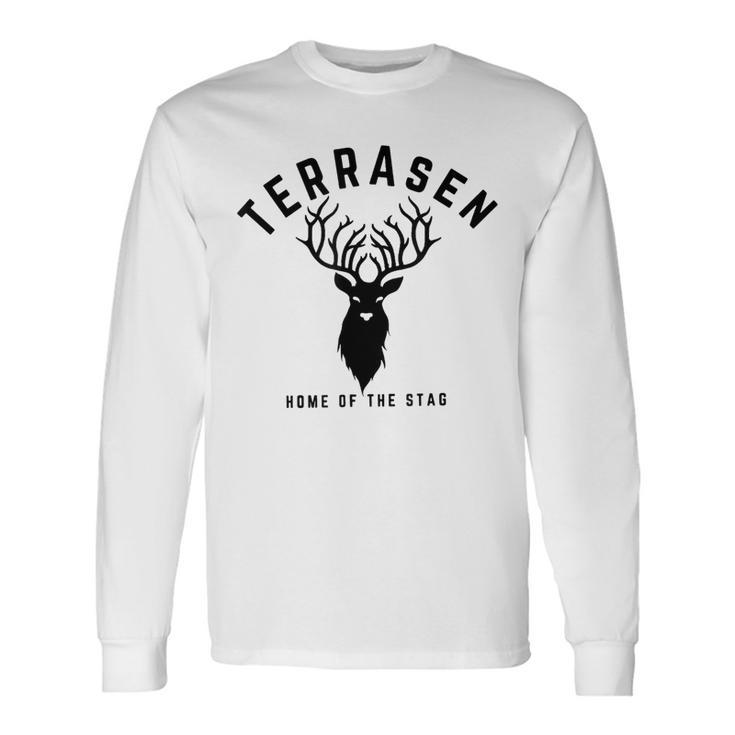 Terrasen Tog Home Of The Stag Sjm Bookish Long Sleeve T-Shirt