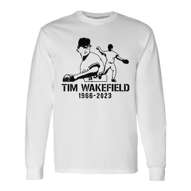 Tim Wakefield Long Sleeve T-Shirt
