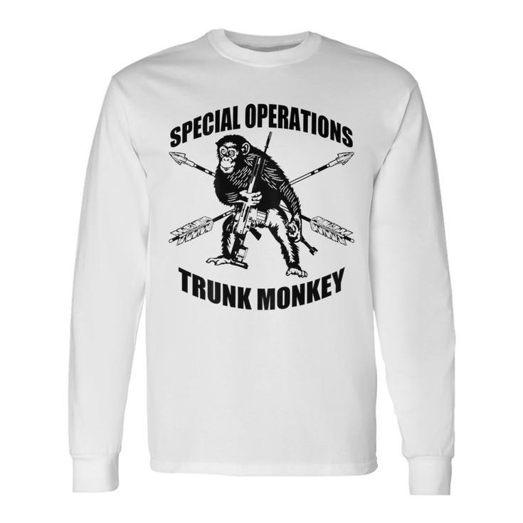 Trunk Monkey Long Sleeve T-Shirt