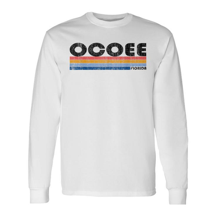 Vintage 1980S Style Ocoee Fl T Long Sleeve T-Shirt