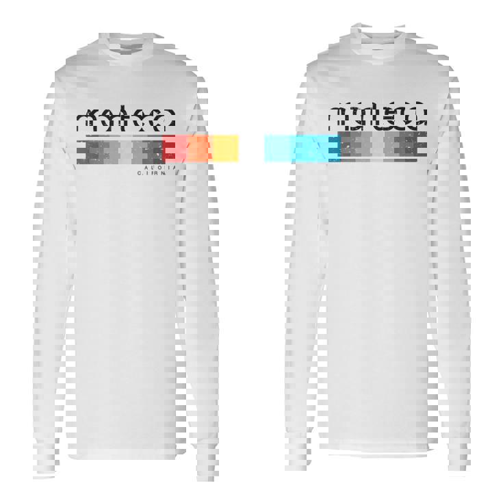 Vintage Manteca California Ca Retro Long Sleeve T-Shirt