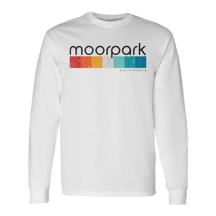 Vintage Moorpark California Ca Retro Long Sleeve T-Shirt