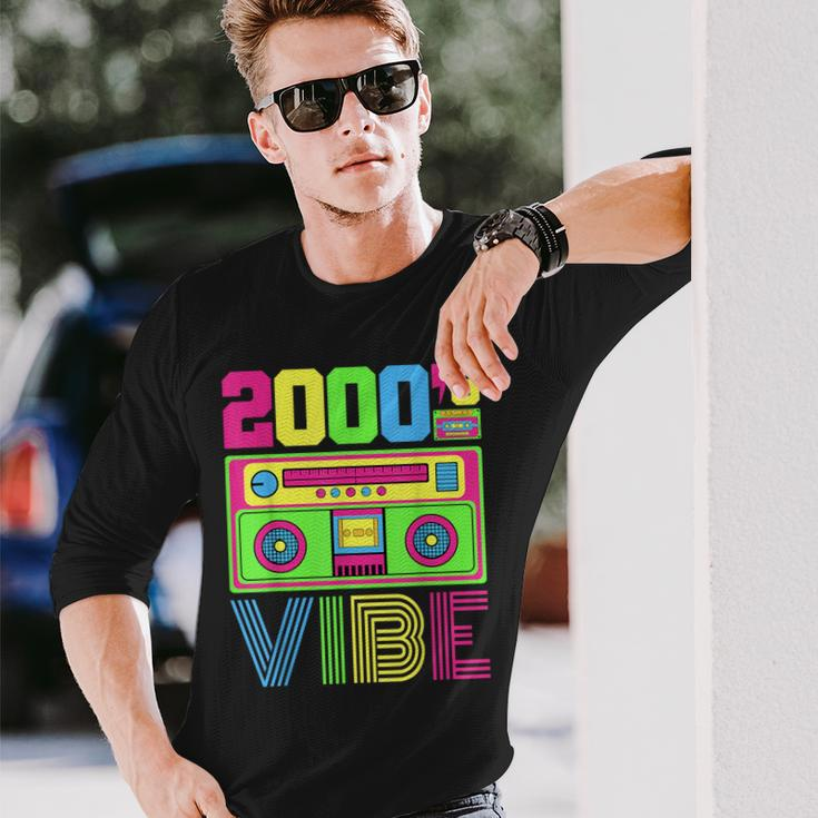2000'S Vibe Outfit 2000S Hip Hop Costume Early 2000S Fashion Long Sleeve T-Shirt Gifts for Him