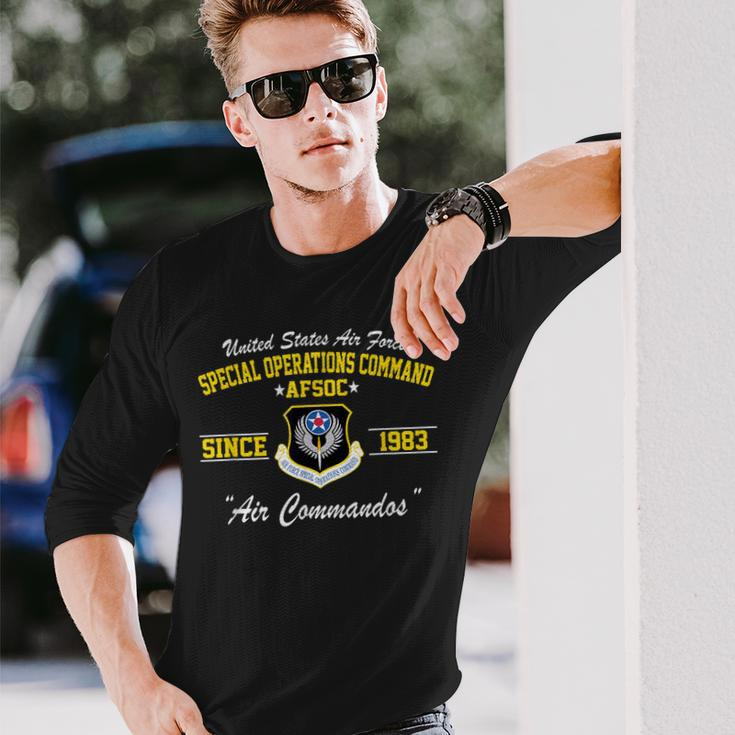 Air Force Special Operations Command Afsoc Long Sleeve T-Shirt T-Shirt Gifts for Him