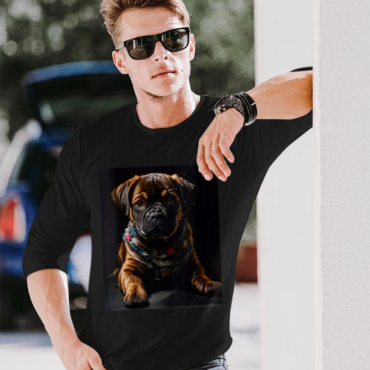 American Lo-Sze Pugg Long Sleeve T-Shirt Gifts for Him