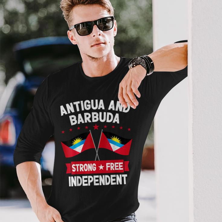 Antigua And Barbuda Long Sleeve T-Shirt T-Shirt Gifts for Him