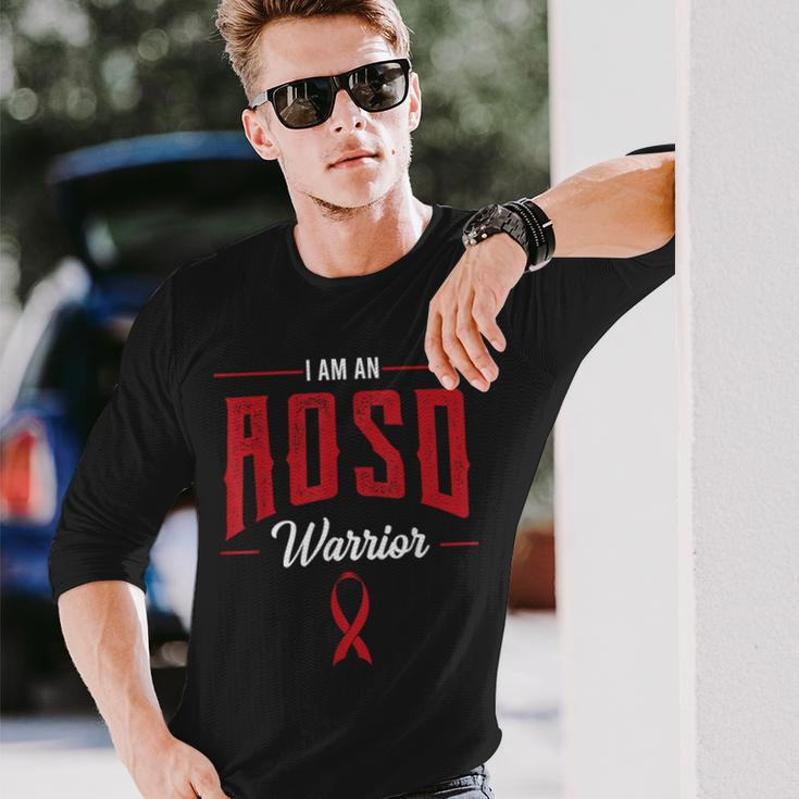 Aosd Warrior Awareness Adult-Onset Still's Disease Patient Long Sleeve T-Shirt Gifts for Him