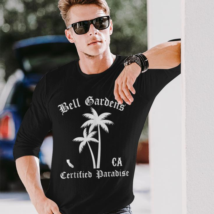 Bell Gardens Certified Paradise Bell Gardens Long Sleeve T-Shirt Gifts for Him