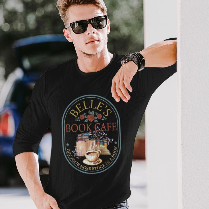 Belle's Book Cafe Belle-Book Shop Long Sleeve T-Shirt Gifts for Him