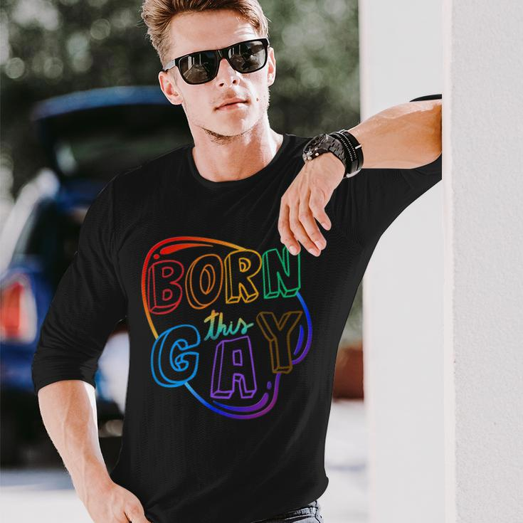 Born This Gay Long Sleeve T-Shirt Gifts for Him