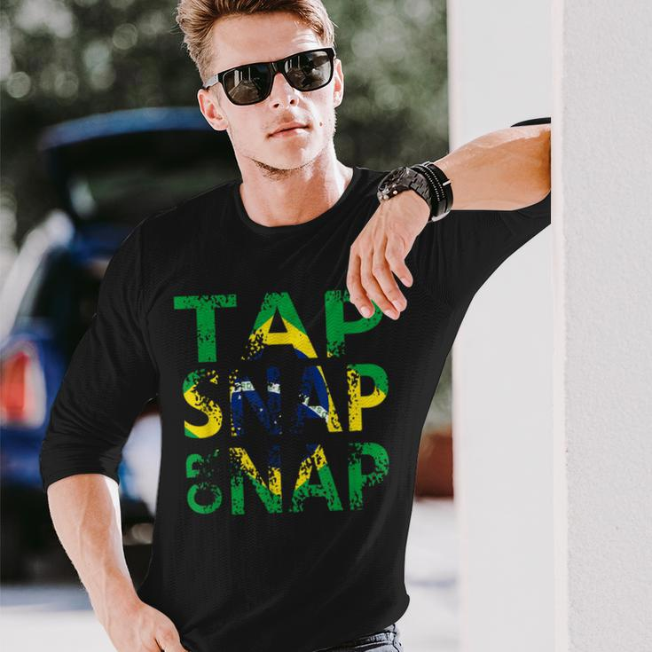 Brazilian Jiu Jitsu Tap Snap Or Nap Long Sleeve T-Shirt Gifts for Him