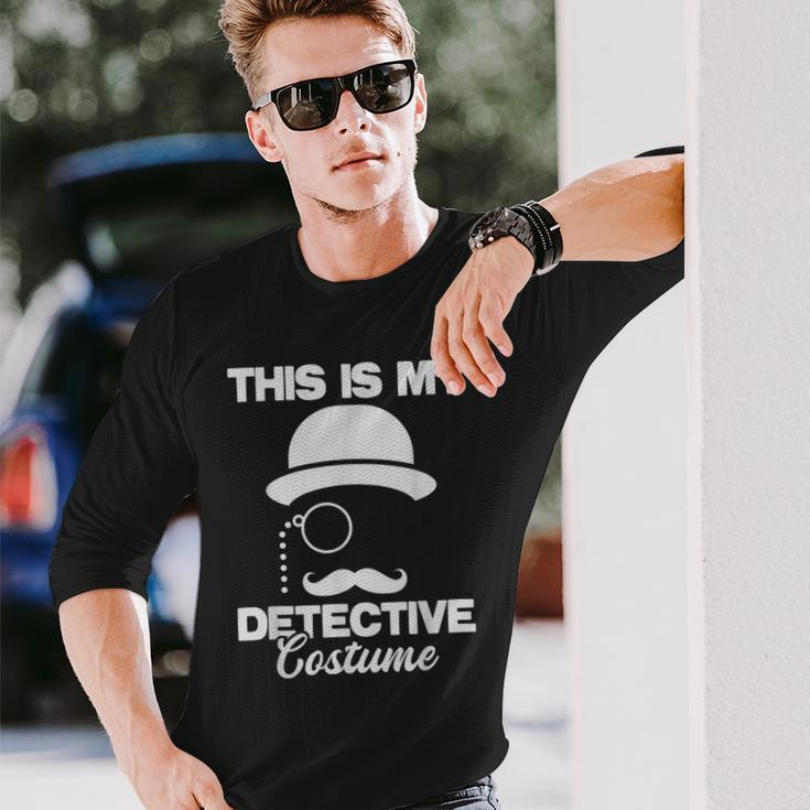 This Is My Detective Costume True Crime Lover Investigator Long Sleeve Gifts for Him