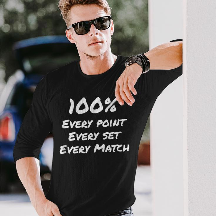 Every Point Set Match Volleyball Team Player Coach Quote Long Sleeve T-Shirt T-Shirt Gifts for Him