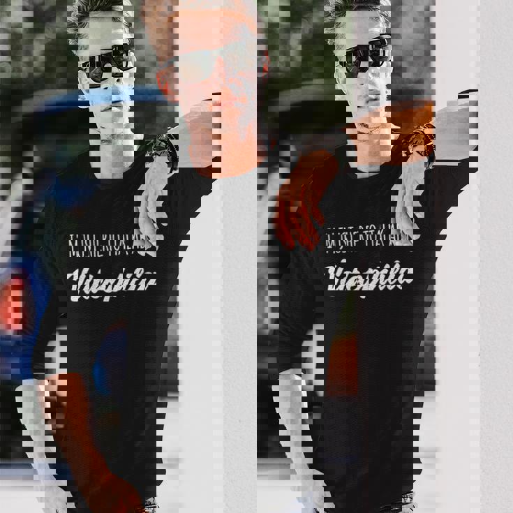 I'm Just Here To Talk About Videophilia Long Sleeve T-Shirt Gifts for Him