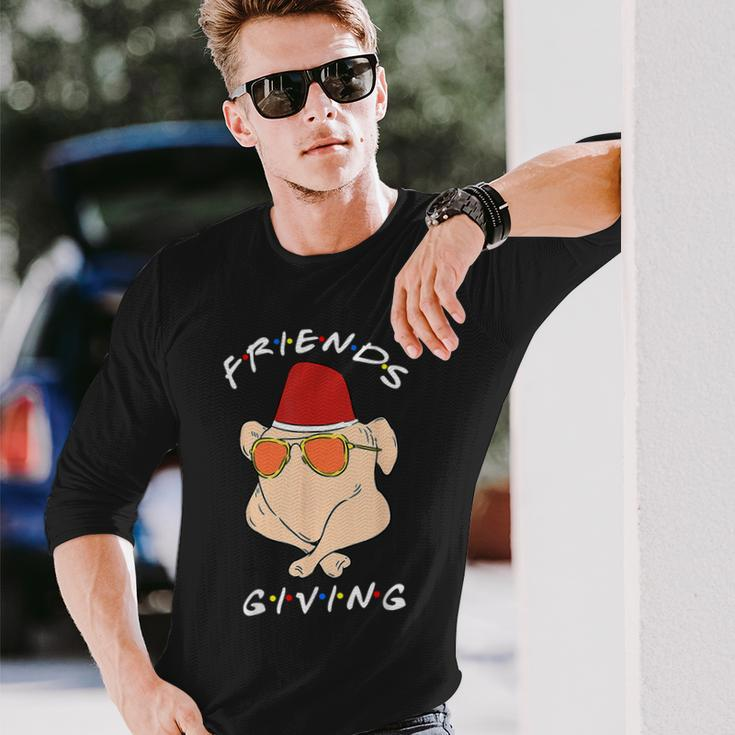 Thanksgiving Friendsgiving Turkey S Long Sleeve T-Shirt Gifts for Him
