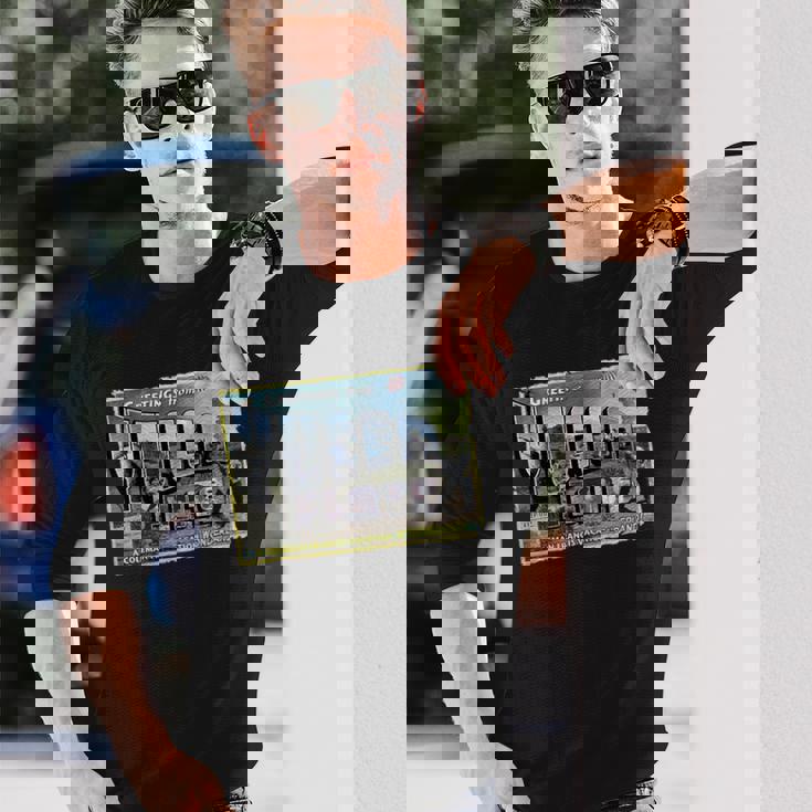 Greetings From Yucca Flats Long Sleeve T-Shirt Gifts for Him