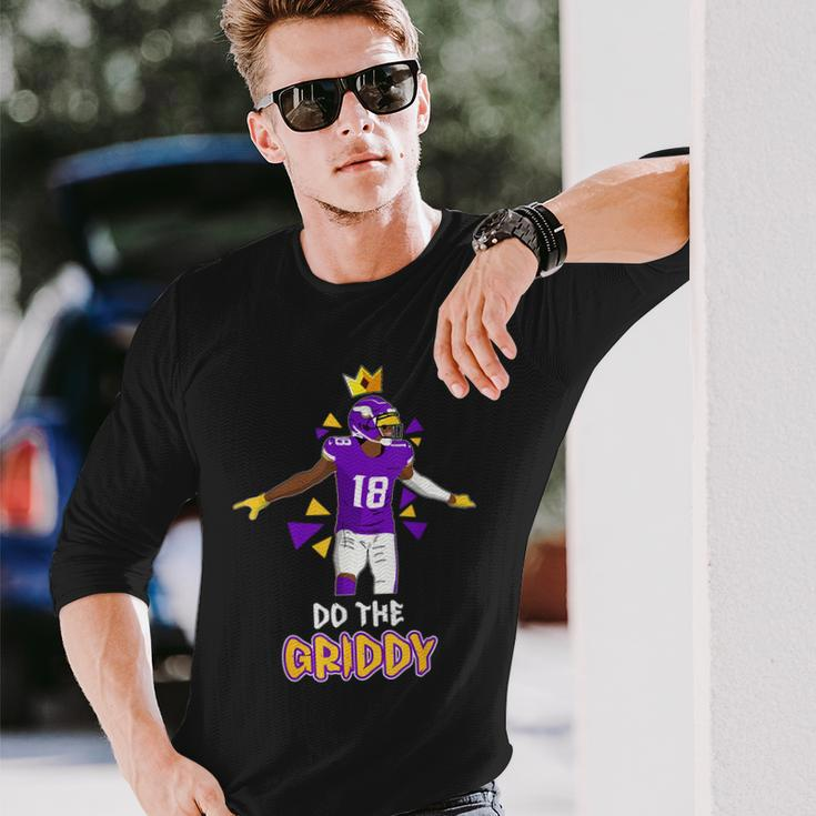 Do The Griddy Griddy Dance Football Long Sleeve Gifts for Him