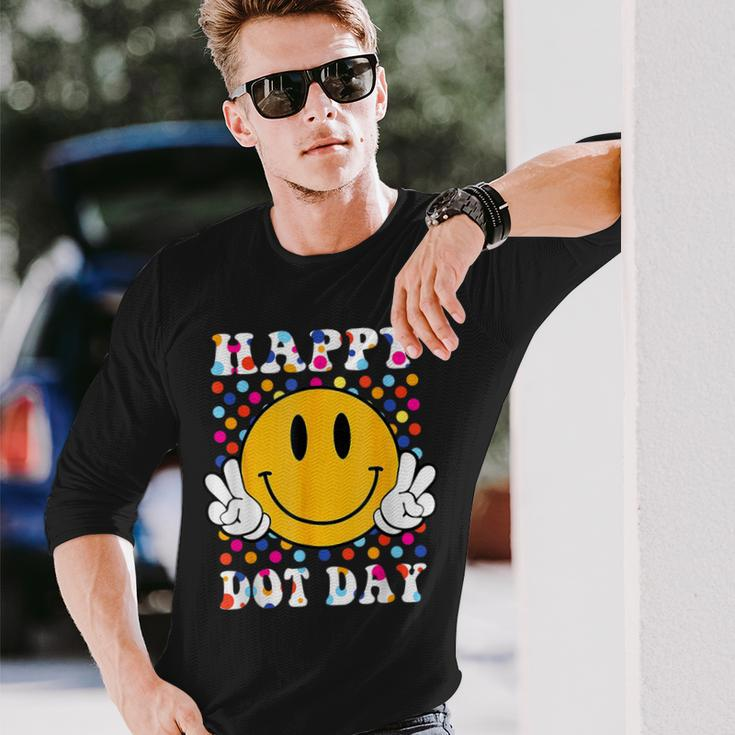 Happy Dot Day 2023 September 15Th International Dot Day Long Sleeve T-Shirt Gifts for Him