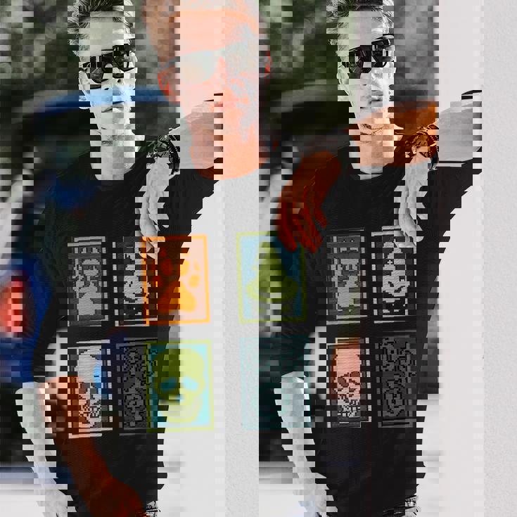 Inscryption Psychological Horror Card Categories Spooky Game Spooky Long Sleeve T-Shirt Gifts for Him