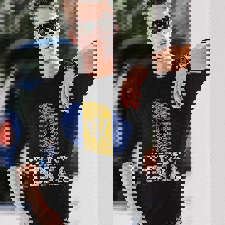 Its In My Dna Barbados Cool Barbadian Afro Bajan Flag Barbados Long Sleeve T-Shirt Gifts for Him Its In My Dna Barbados Cool Barbadian Afro Bajan Flag Barbados Long Sleeve T-Shirt Gifts for Him