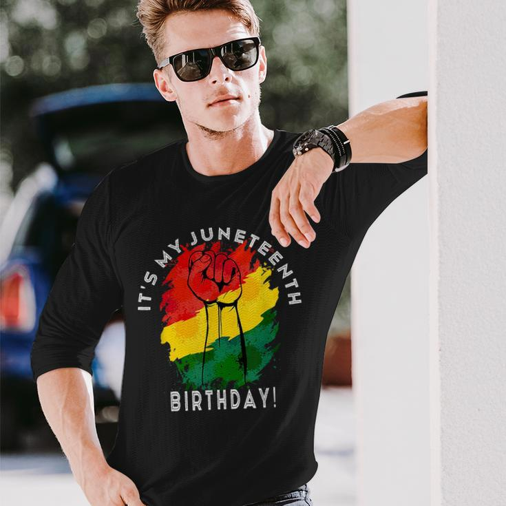 Its My Junenth Birthday June 19Th Party Decoration Long Sleeve T-Shirt T-Shirt Gifts for Him