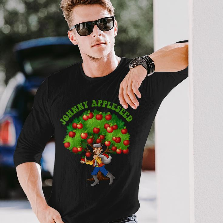 Johnny Appleseed Apple Day Sept 26 Celebrate Legends Long Sleeve Gifts for Him