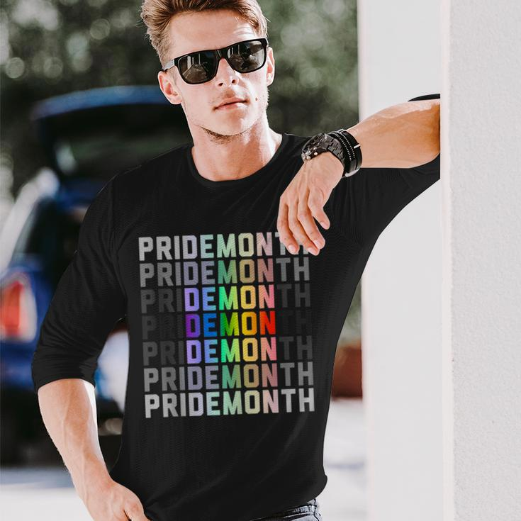 Lgbtqia Pride Month Gaypride Love Long Sleeve T-Shirt Gifts for Him